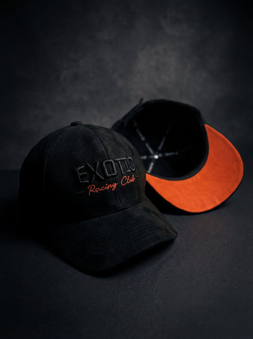 Exotic Racing Club Cap (Black & Red Edition)