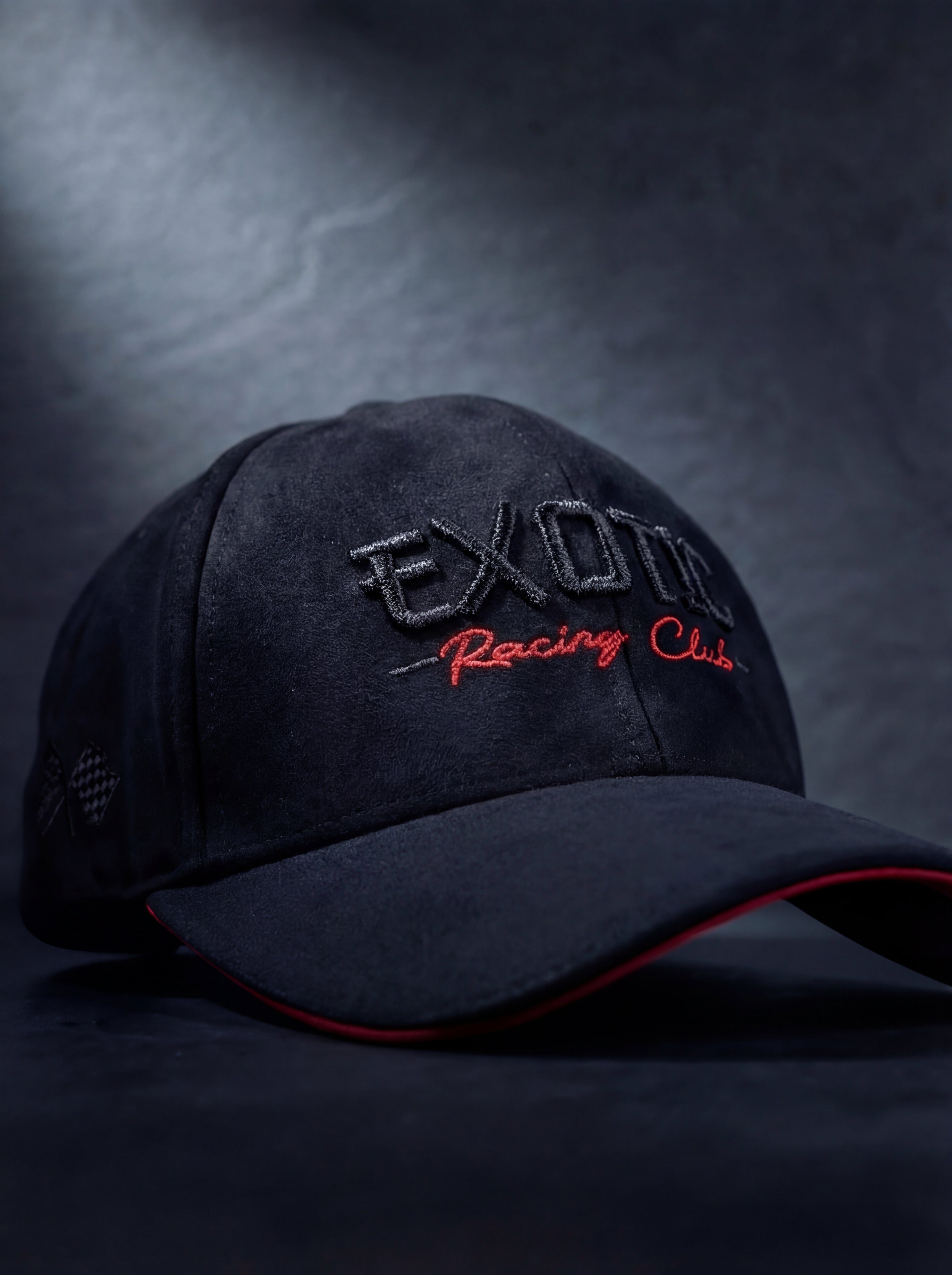 Exotic Racing Club Cap (Black & Red Edition)