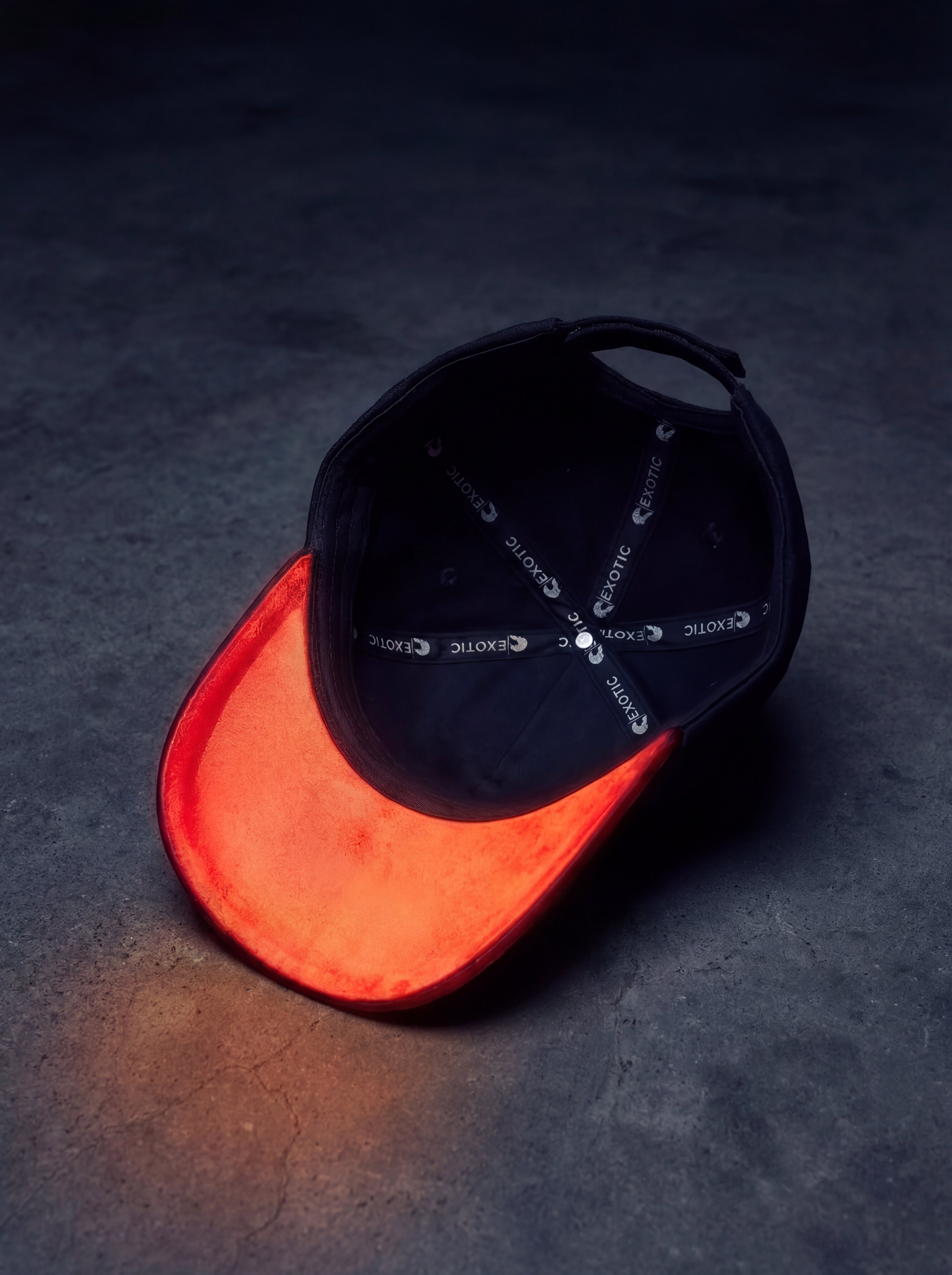 Exotic Racing Club Cap (Black & Red Edition)